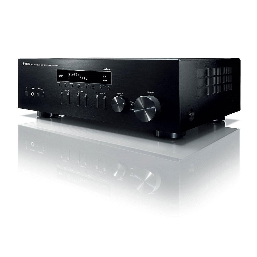 Yamaha R-N303D HiFi Receiver DLNA AirPlay DAB MusicCast schwarz