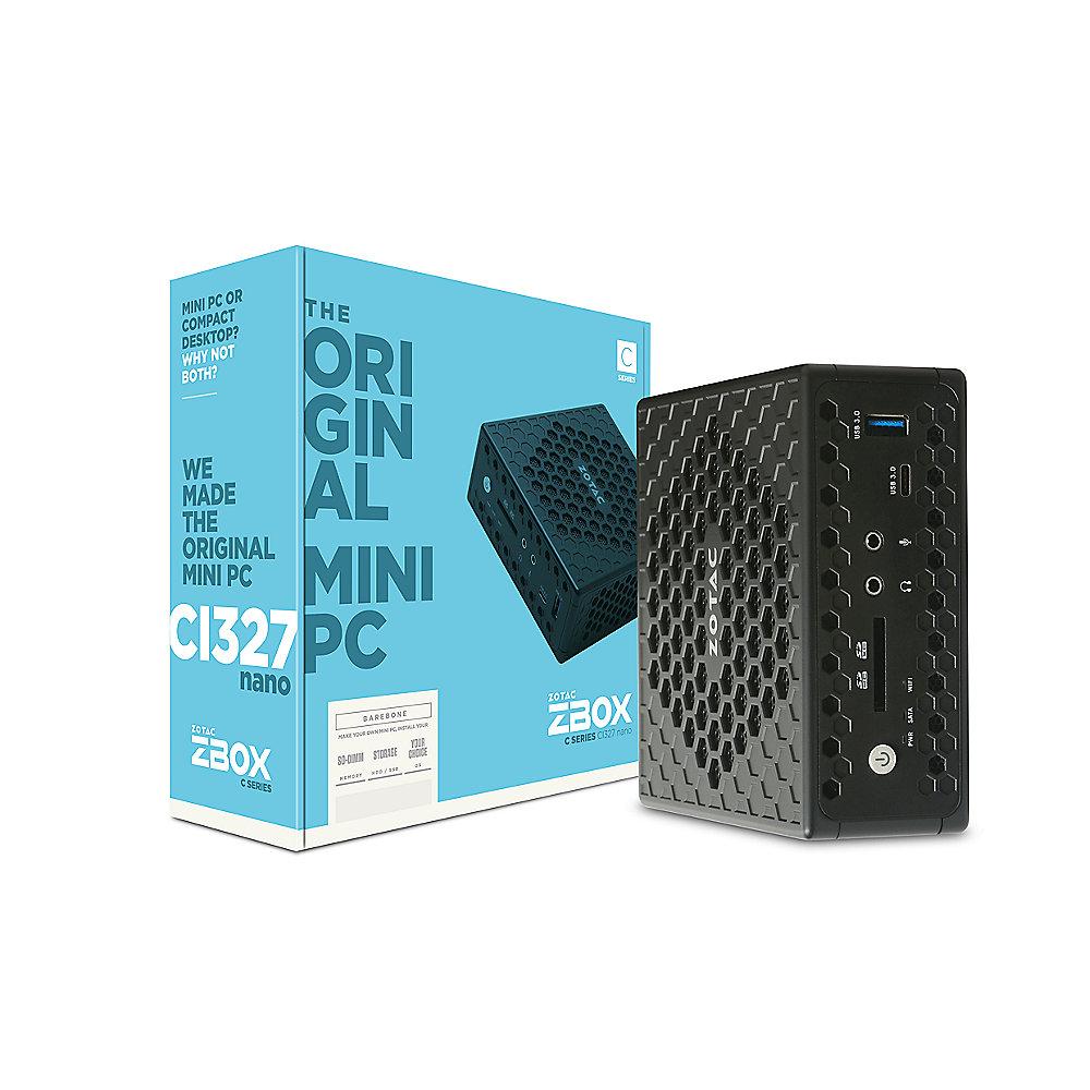 ZOTAC ZBOX CI327NANO Barebone N3450 0GB/0GB DP/HDMI/WLAN/BT ohne Windows