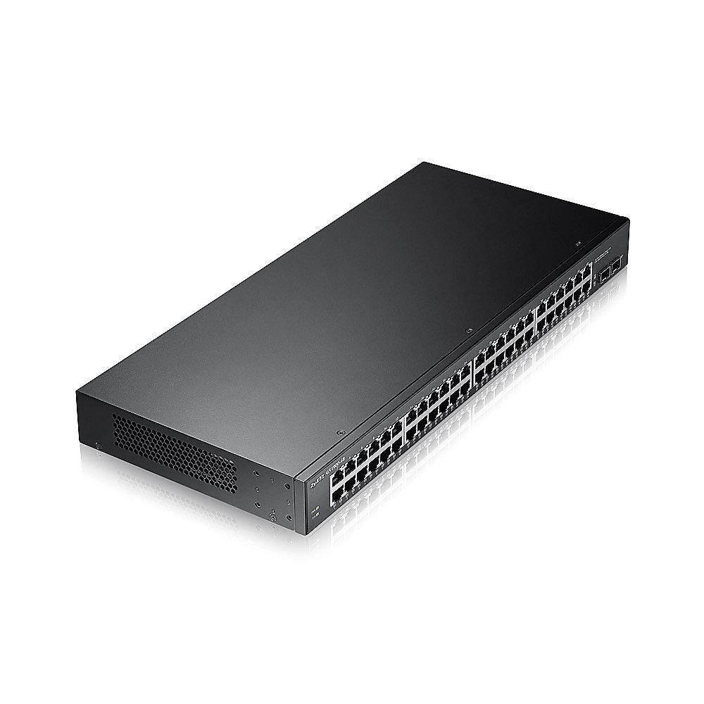 ZyXEL GS1900-48 48 x 10/100/1000   2 x Gigabit SFP Switch, ZyXEL, GS1900-48, 48, x, 10/100/1000, , 2, x, Gigabit, SFP, Switch