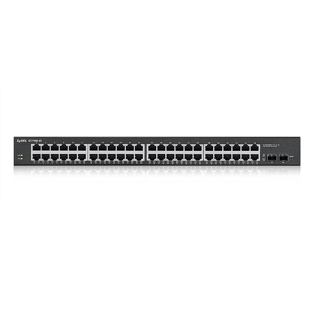 ZyXEL GS1900-48 48 x 10/100/1000   2 x Gigabit SFP Switch