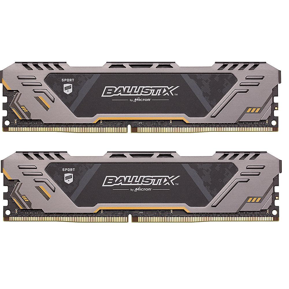 16GB (2x8GB) Ballistix Sport AT DDR4-3000 CL17 (17-19-19) RAM Speicher Kit