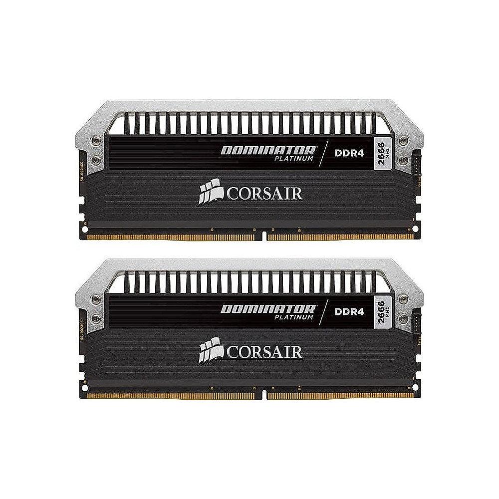16GB (2x8GB) Corsair Dominator Platinum DDR4-3000 CL15 (15-17-17-35) DIMM-Kit