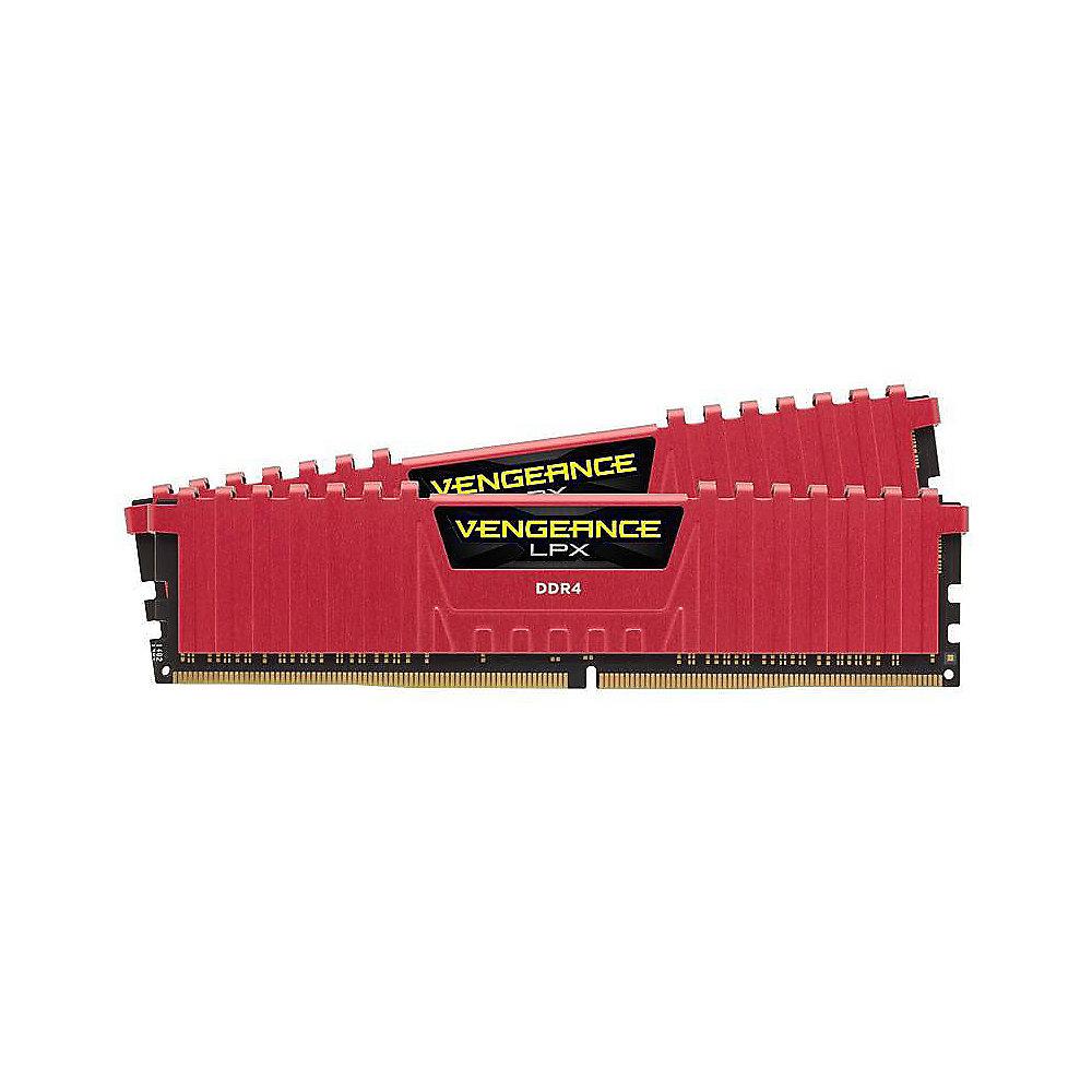 16GB (2x8GB) Corsair Vengeance LPX Rot DDR4-3000 RAM CL15 (15-17-17-35) Kit