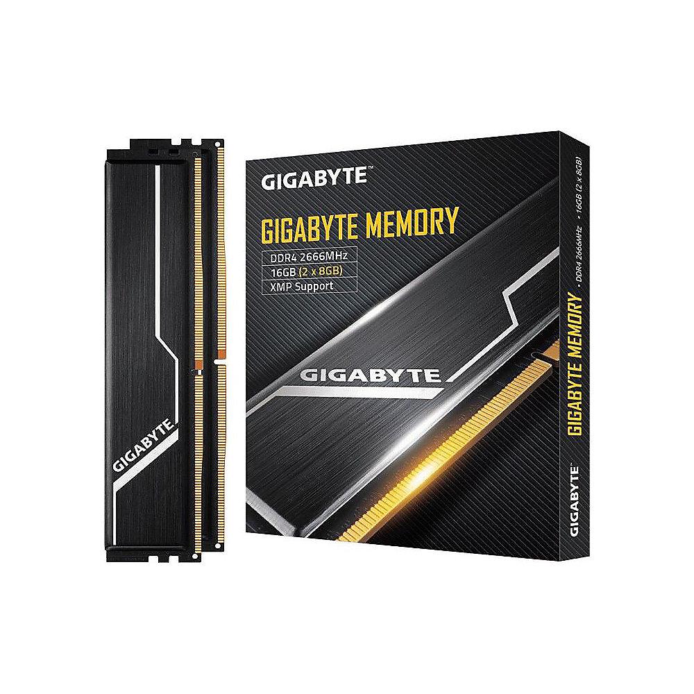16GB (2x8GB) Gigabyte DDR4-2666 CL16 Speicher Kit RAM