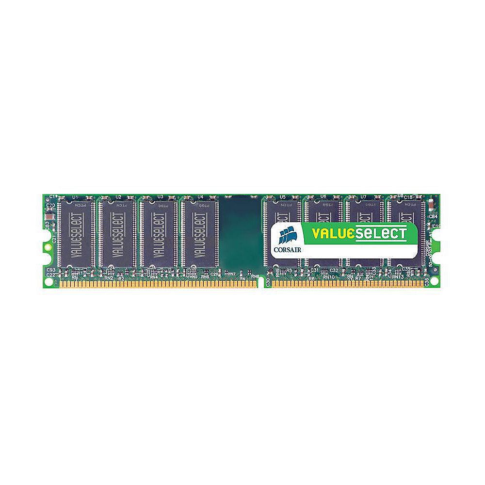 1GB Corsair ValueSelect DDR2-667 CL5 (5-6-6-18) RAM