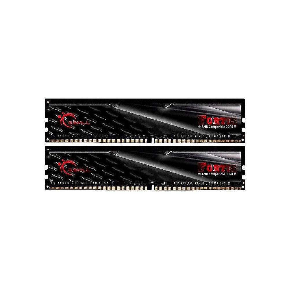 32GB (2x16GB) G.Skill Fortis DDR4-2400 CL16 (16-16-16-39) DIMM RAM Kit, 32GB, 2x16GB, G.Skill, Fortis, DDR4-2400, CL16, 16-16-16-39, DIMM, RAM, Kit