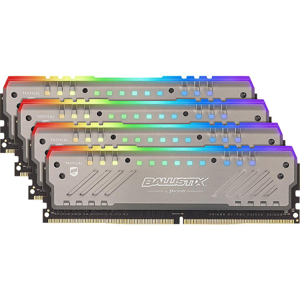 32GB (4x8GB) Ballistix Tactical Tracer RGB DDR4-2666 CL16 RAM Speicher Kit