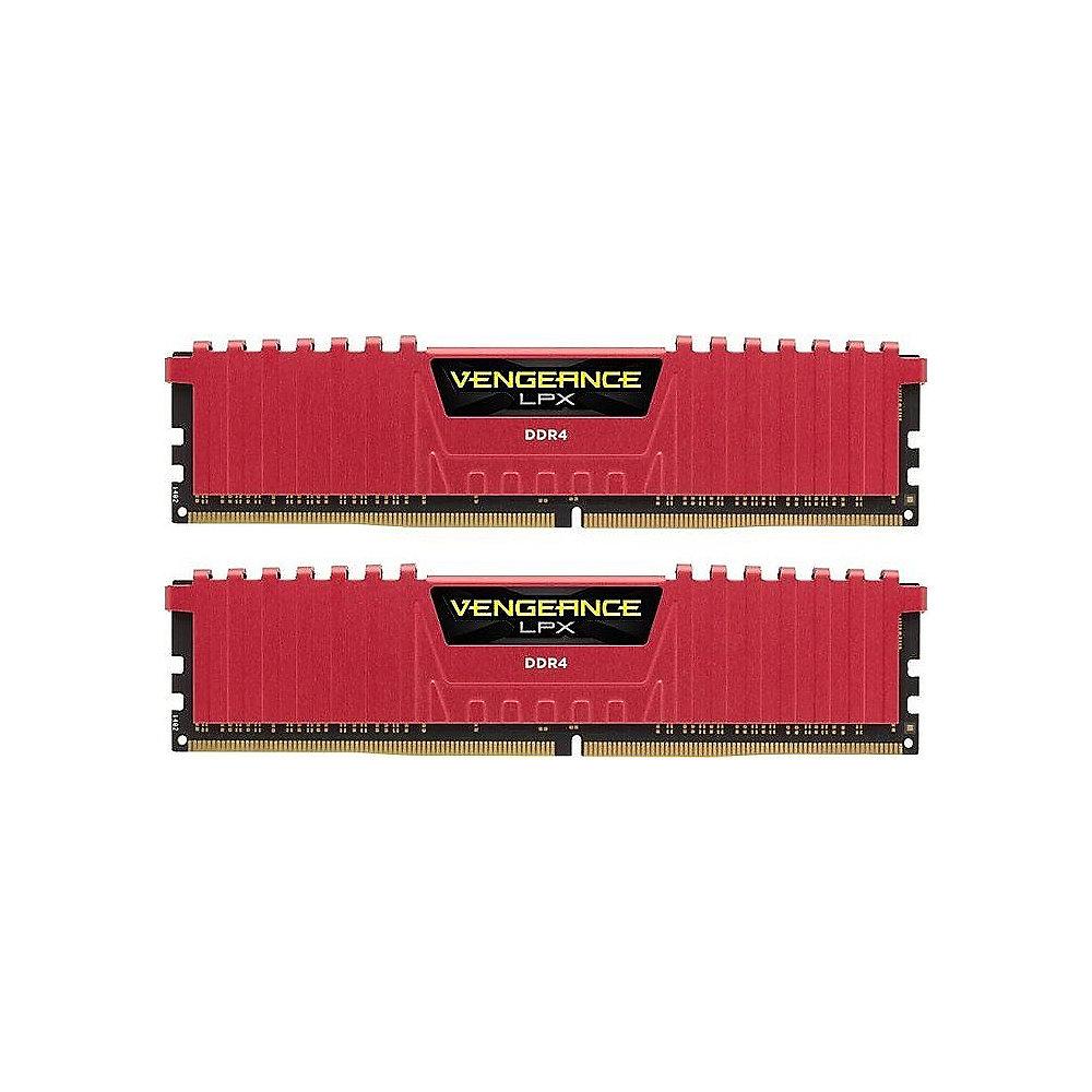 8GB (2x4GB) Corsair Vengeance LPX Rot DDR4-2133MHz CL13 (CL13-15-15-28 ) RAM