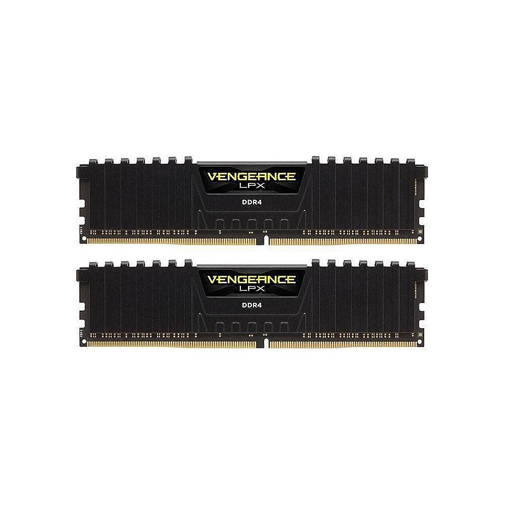 8GB (2x4GB) Corsair Vengeance LPX Schwarz DDR4-2133MHz CL13 (CL13-15-15-28 ) RAM