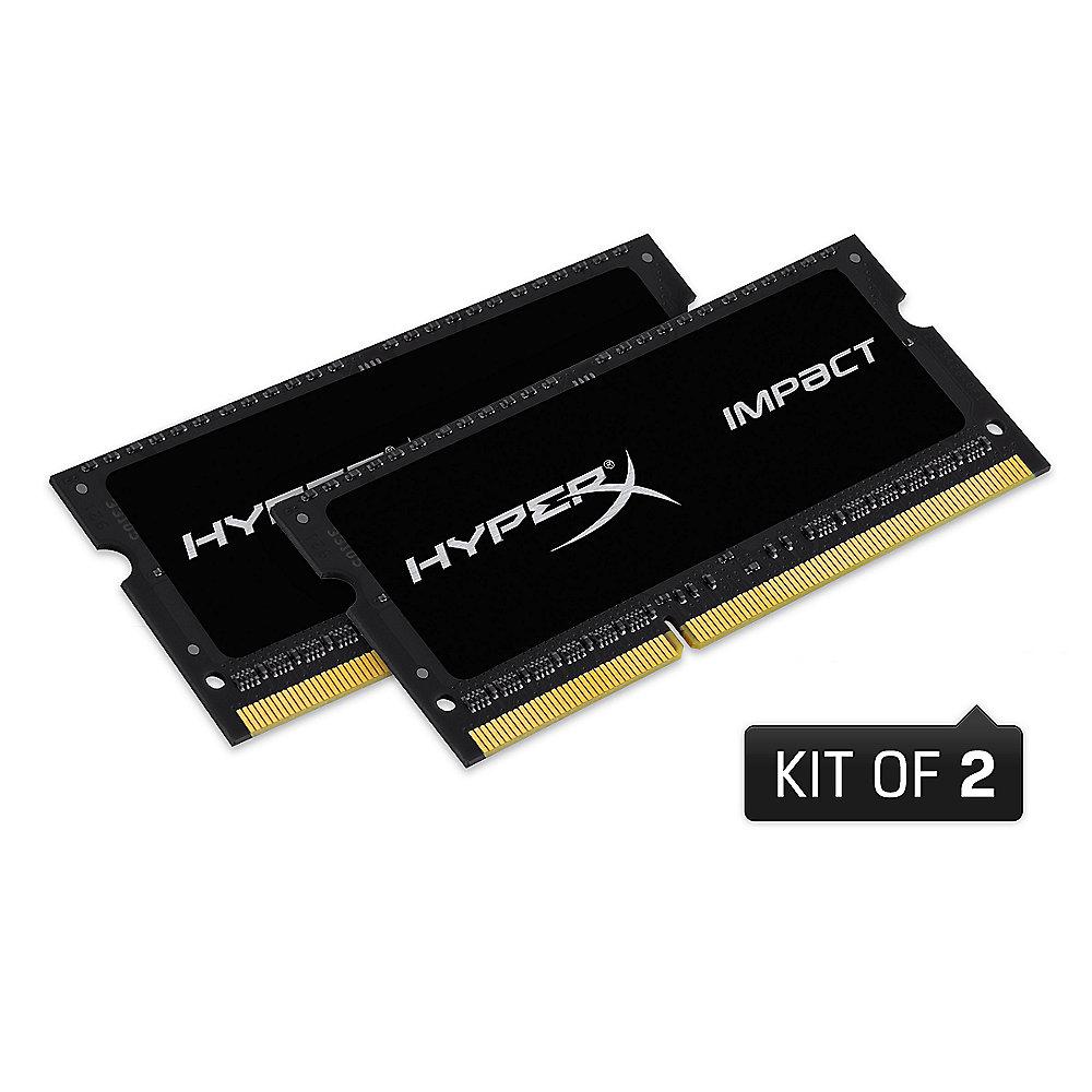 8GB (2x4GB) HyperX Impact DDR3-1600 CL9 SO-DIMM RAM