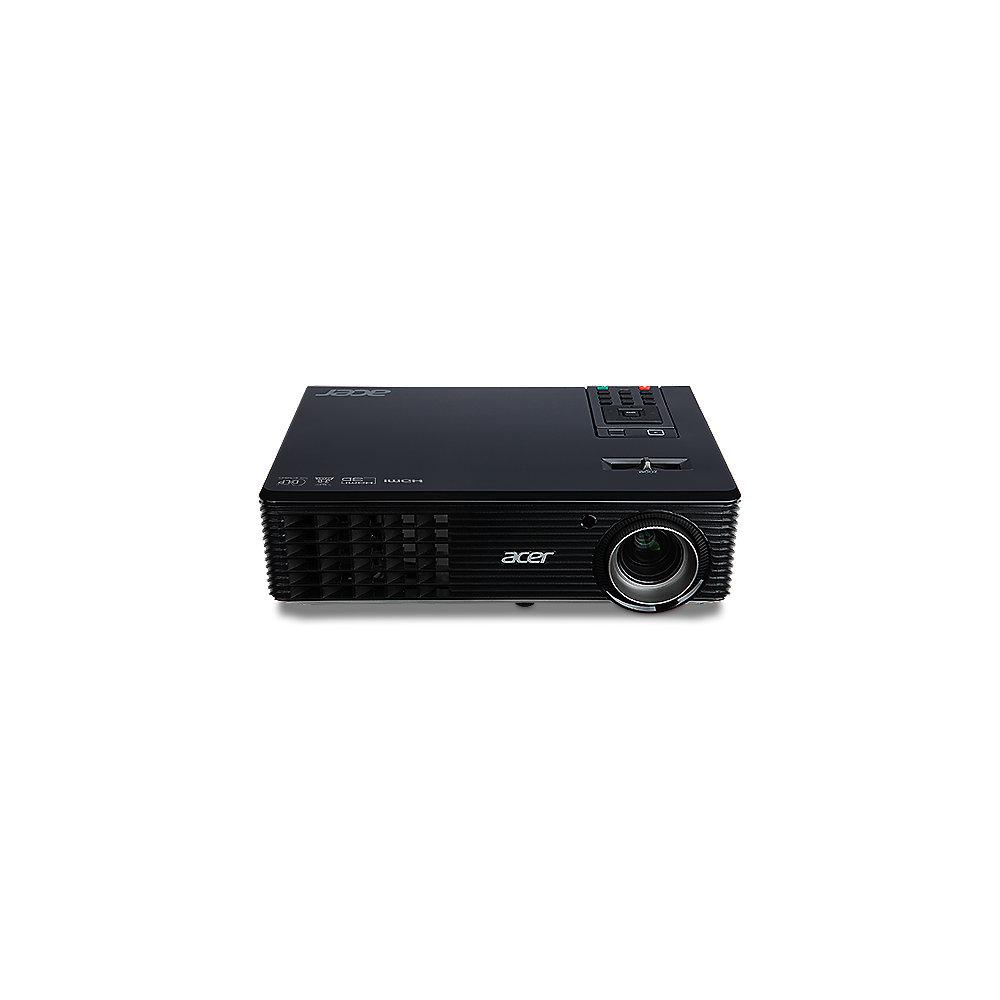 ACER P1250B DLP XGA 4:3 Beamer 3600 Lumen 3D-Ready HDMI/VGA/LAN/RCA/RS232 LS