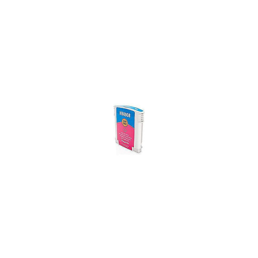 Alternative zu HP C4908AE / 940XL Tintenpatrone Magenta (mit Chip)