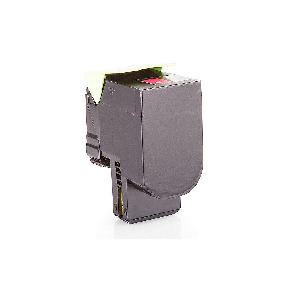Alternative zu Lexmark 80C2SM0 / 802SM Toner Magenta für ca. 2.000 Seiten