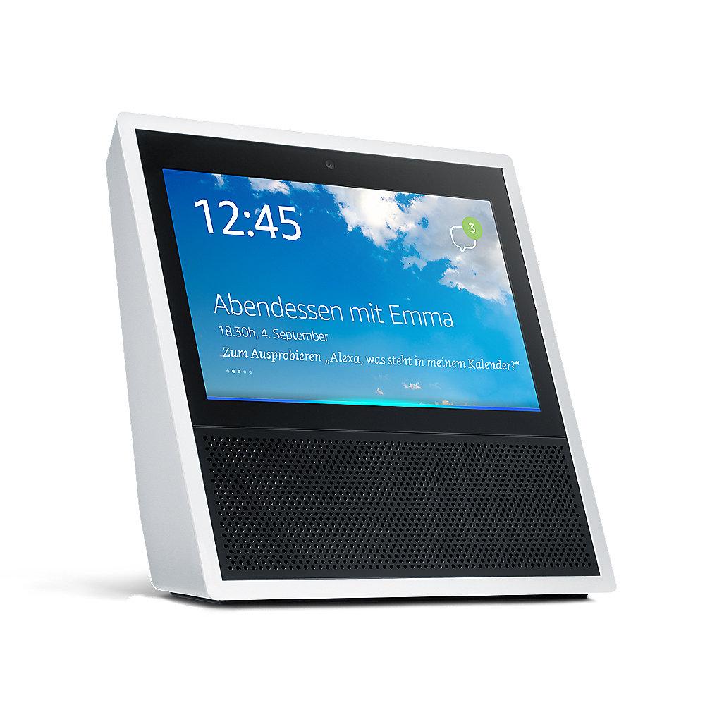 Amazon Echo Show Smart Home Sprachsteuerung weiß