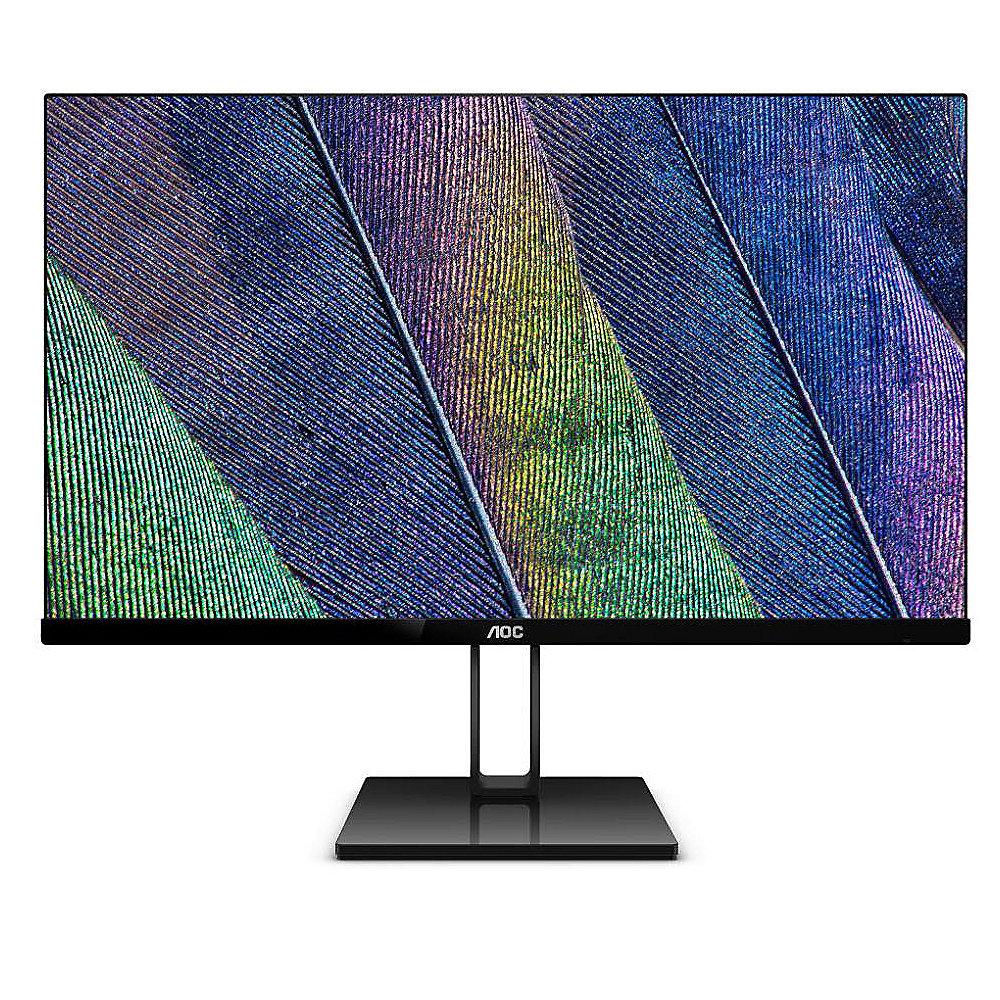 AOC 27V2Q 68,5cm (27") Design-Monitor 16:9 HDMI/DP 5ms FreeSync 250cd/m²