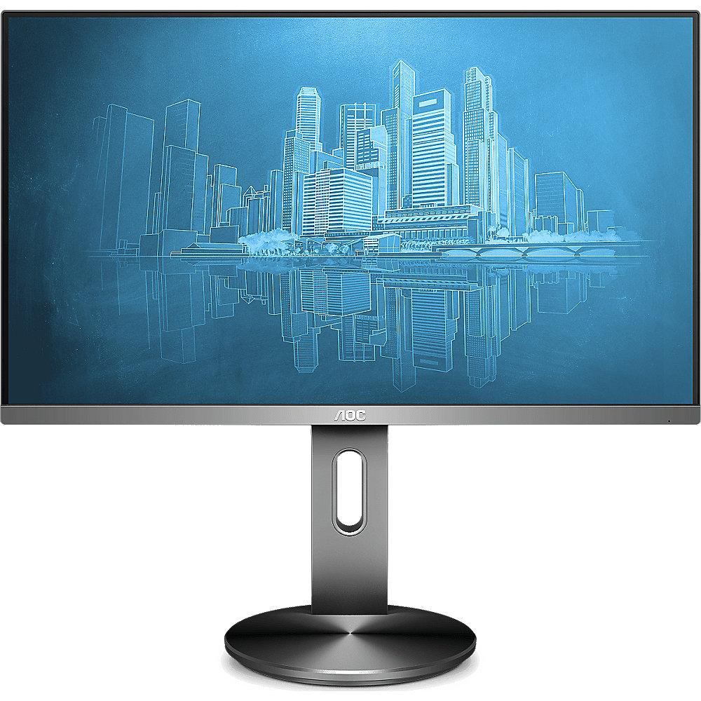 AOC I2490PXQU/BT 60,5cm (23,8") Profi-Monitor 16:9 HDMI/VGA/DP 4ms 250cd/m²