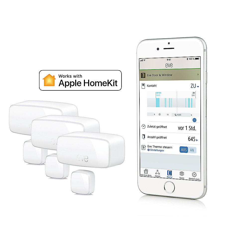 Apple HomeKit Sparpaket mit 3er-Set Eve Door & Window, Apple, HomeKit, Sparpaket, 3er-Set, Eve, Door, &, Window