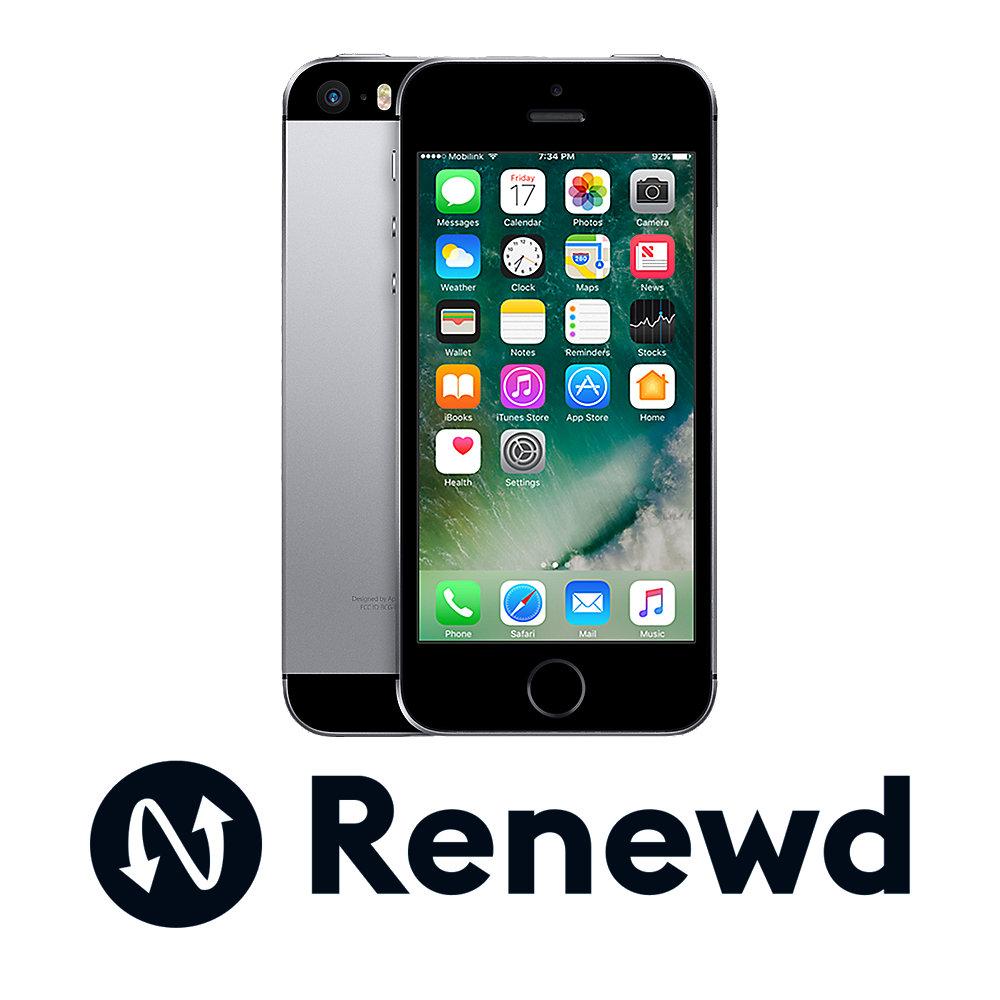 Apple iPhone SE 32 GB Space Grau Renewd