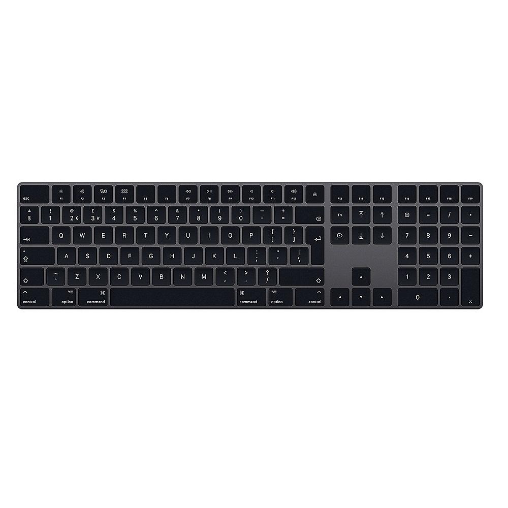 Apple Magic Keyboard mit Ziffernblock Space Grau (Englisch International), Apple, Magic, Keyboard, Ziffernblock, Space, Grau, Englisch, International,