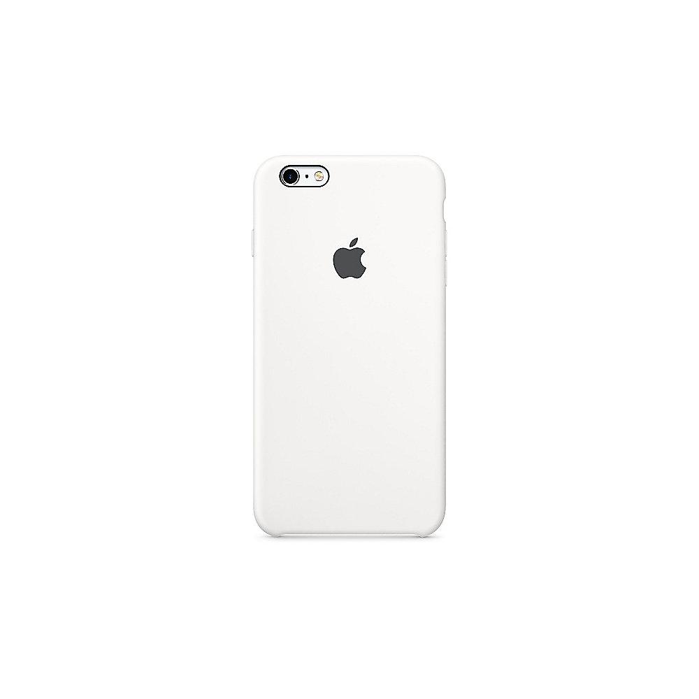 Apple Original iPhone 6s Plus Silikon Case-Weiß