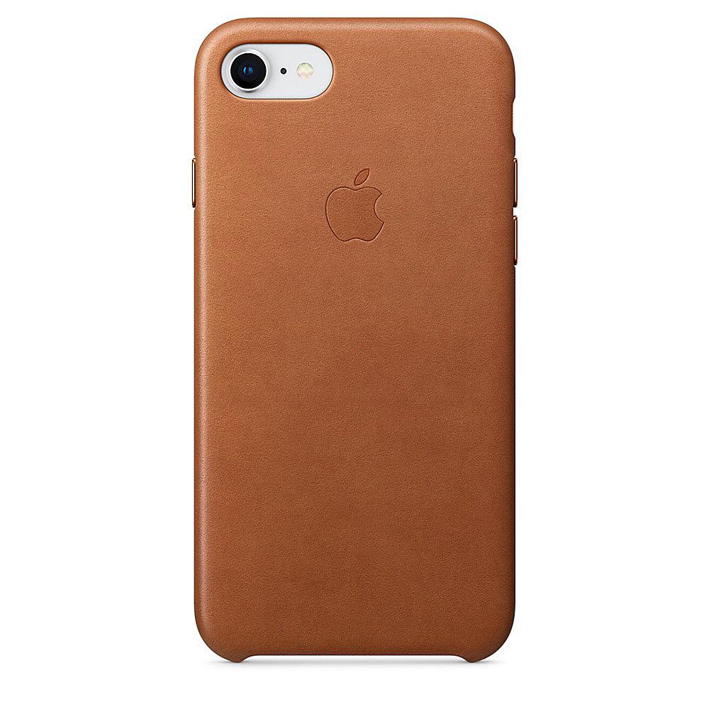 Apple Original iPhone 8 / 7 Leder Case-Sattelbraun