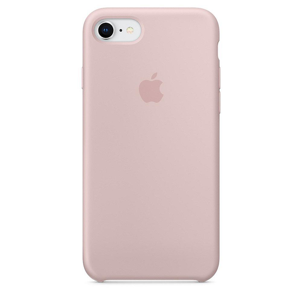 Apple Original iPhone 8 / 7 Silikon Case-Sandrosa