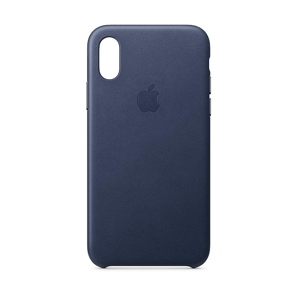 Apple Original iPhone XS Leder Case-Mitternachtsblau, Apple, Original, iPhone, XS, Leder, Case-Mitternachtsblau