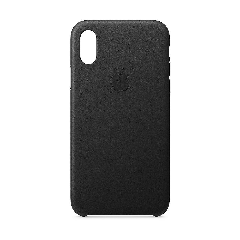 Apple Original iPhone XS Leder Case-Schwarz, Apple, Original, iPhone, XS, Leder, Case-Schwarz