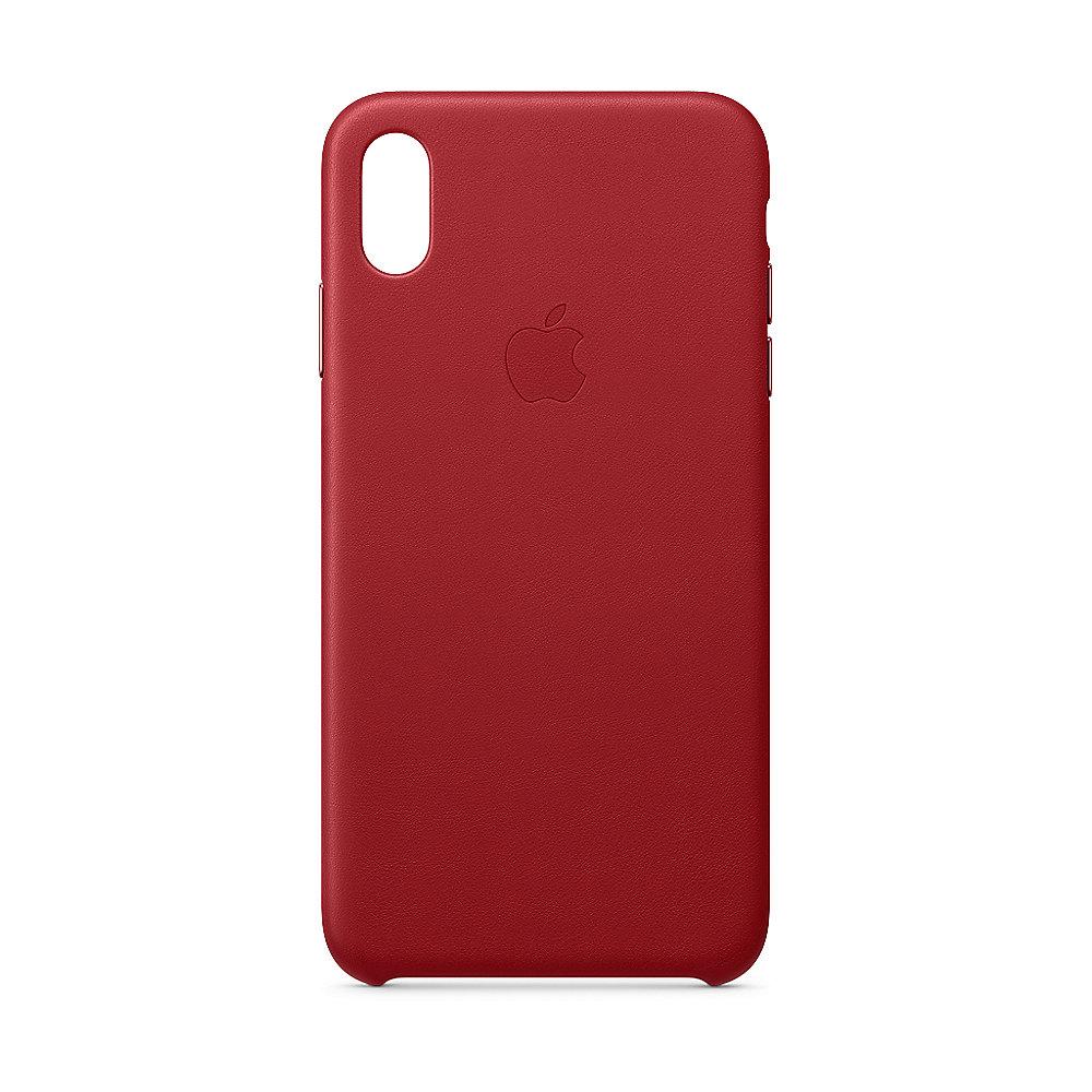 Apple Original iPhone XS Max Leder Case-(PRODUCT)RED