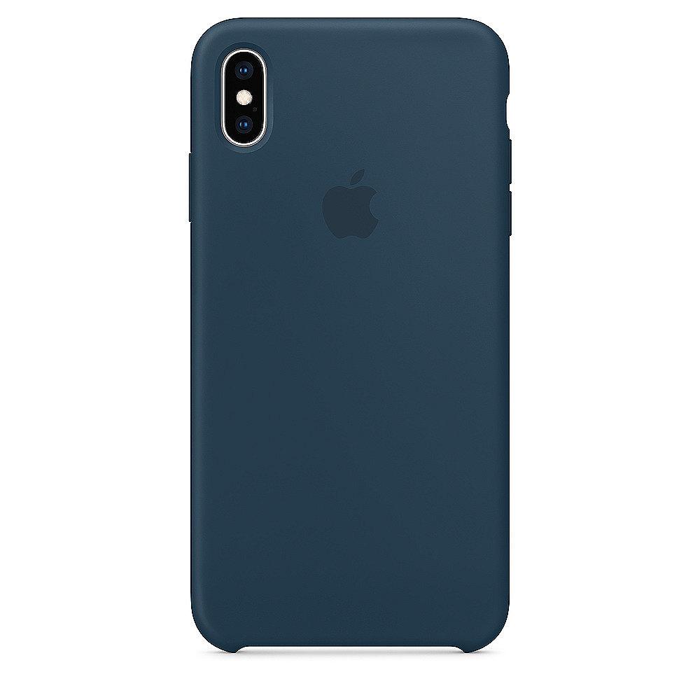 Apple Original iPhone XS Max Silikon Case-Pazifikgrün