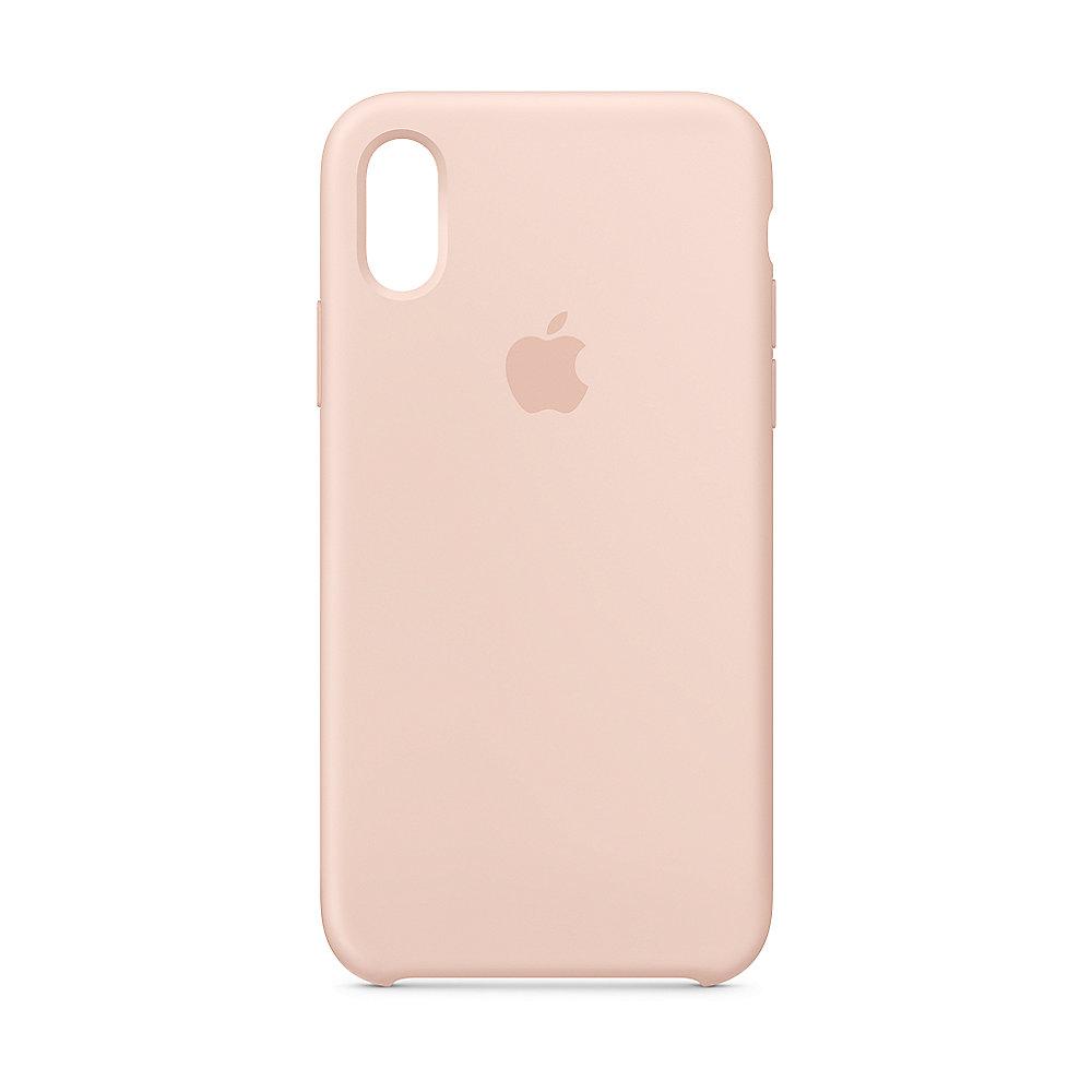 Apple Original iPhone XS Silikon Case-Sandrosa, Apple, Original, iPhone, XS, Silikon, Case-Sandrosa