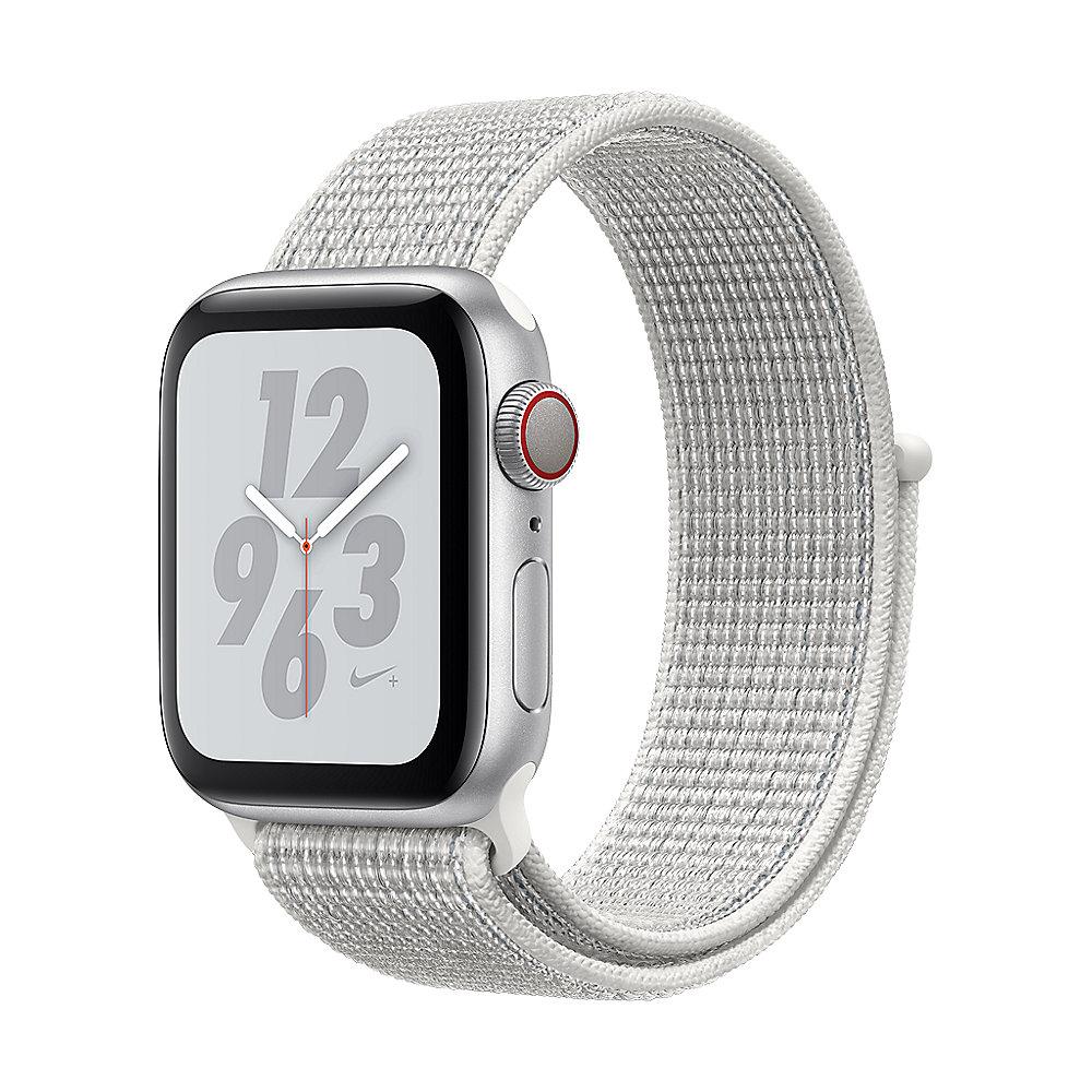 Apple Watch Nike  LTE 40mm Aluminiumgehäuse Silber Sport Loop Summit White