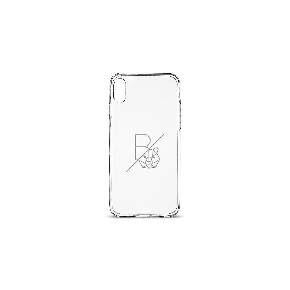 Artwizz NoCase für iPhone X, transparent, B-Bear