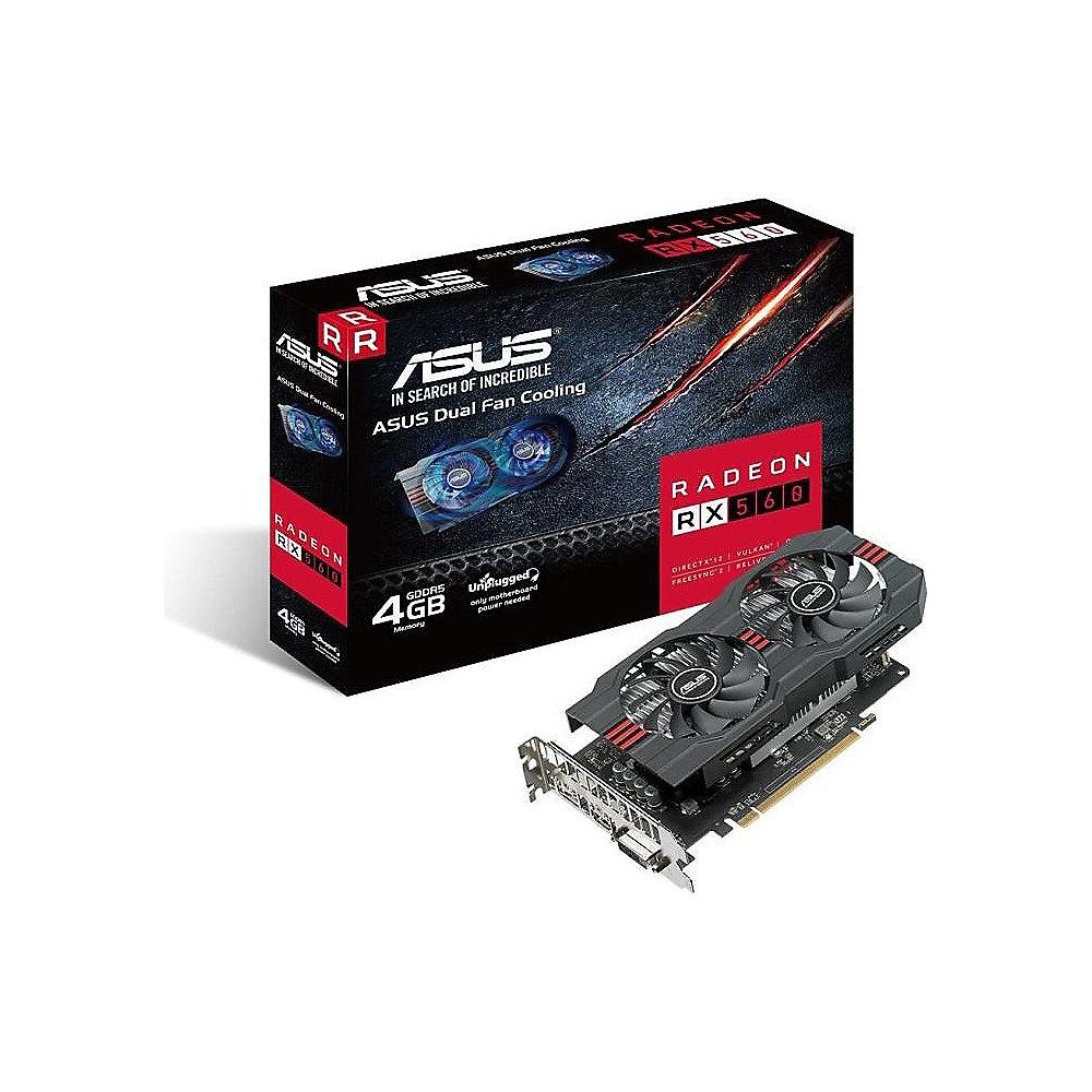 Asus AMD Radeon RX 560 4GB GDDR5 HDMI/DP/DVI Grafikkarte