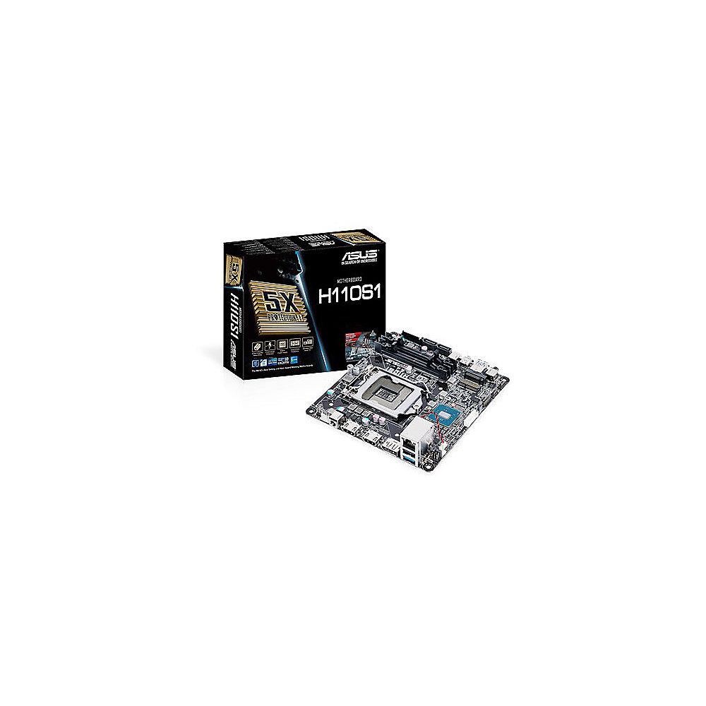 ASUS H110S1/CSM mini STX Mainboard 1151 DP/2xHDMI/M.2/USB3.1, ASUS, H110S1/CSM, mini, STX, Mainboard, 1151, DP/2xHDMI/M.2/USB3.1