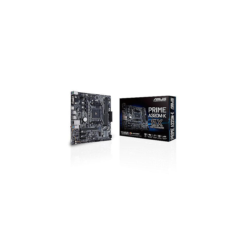 ASUS PRIME A320M-E mATX Mainboard Sockel AM4 USB3.0/SATA600/M.2