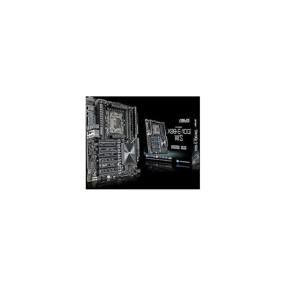 ASUS X99-E-10G WS 2xGL/SATA600/M.2 SSI Workstation Sockel 2011-3, ASUS, X99-E-10G, WS, 2xGL/SATA600/M.2, SSI, Workstation, Sockel, 2011-3