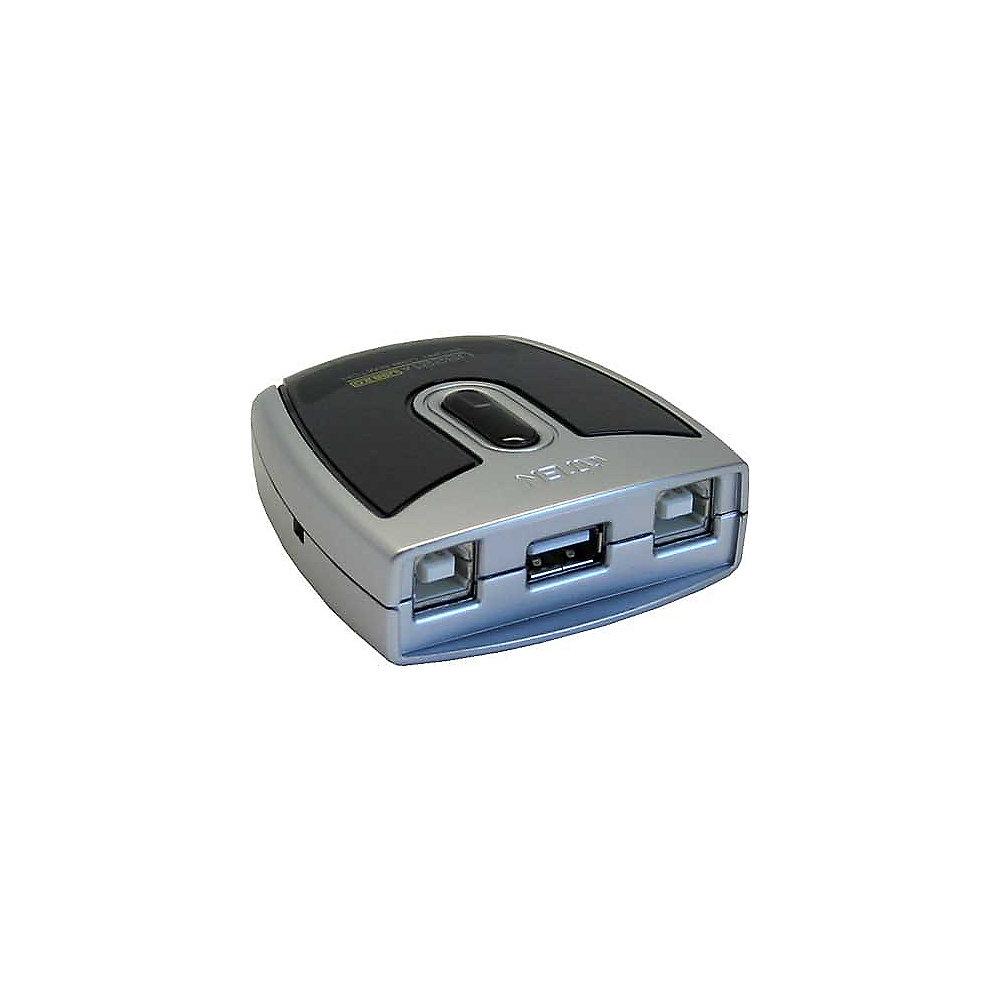 Aten US-221A 2 Port USB Switch 2Rechner/1USB-Gerät