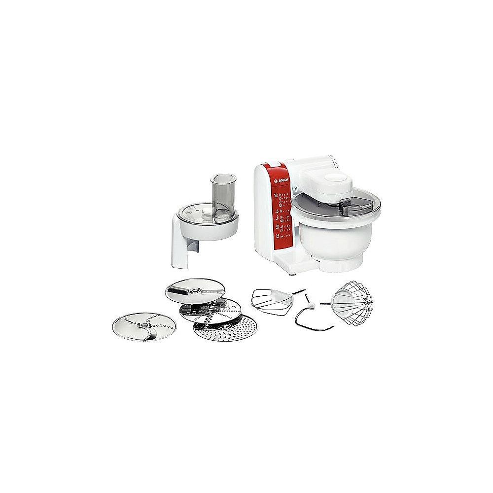 Bosch MUM48010DE Küchenmaschine weiß/rot