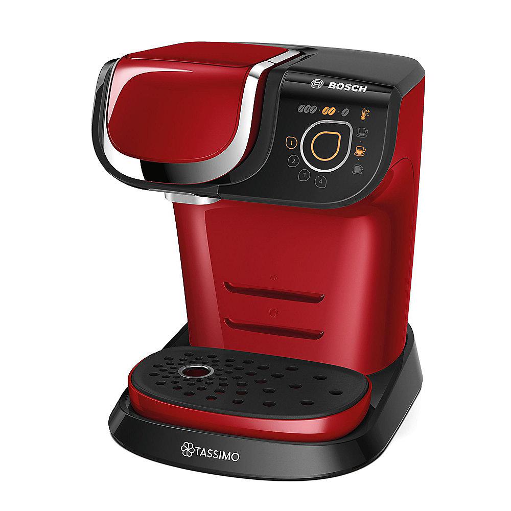 Bosch TAS6003 TASSIMO MY WAY Multi-Getränke-Automat rot schwarz, Bosch, TAS6003, TASSIMO, MY, WAY, Multi-Getränke-Automat, rot, schwarz