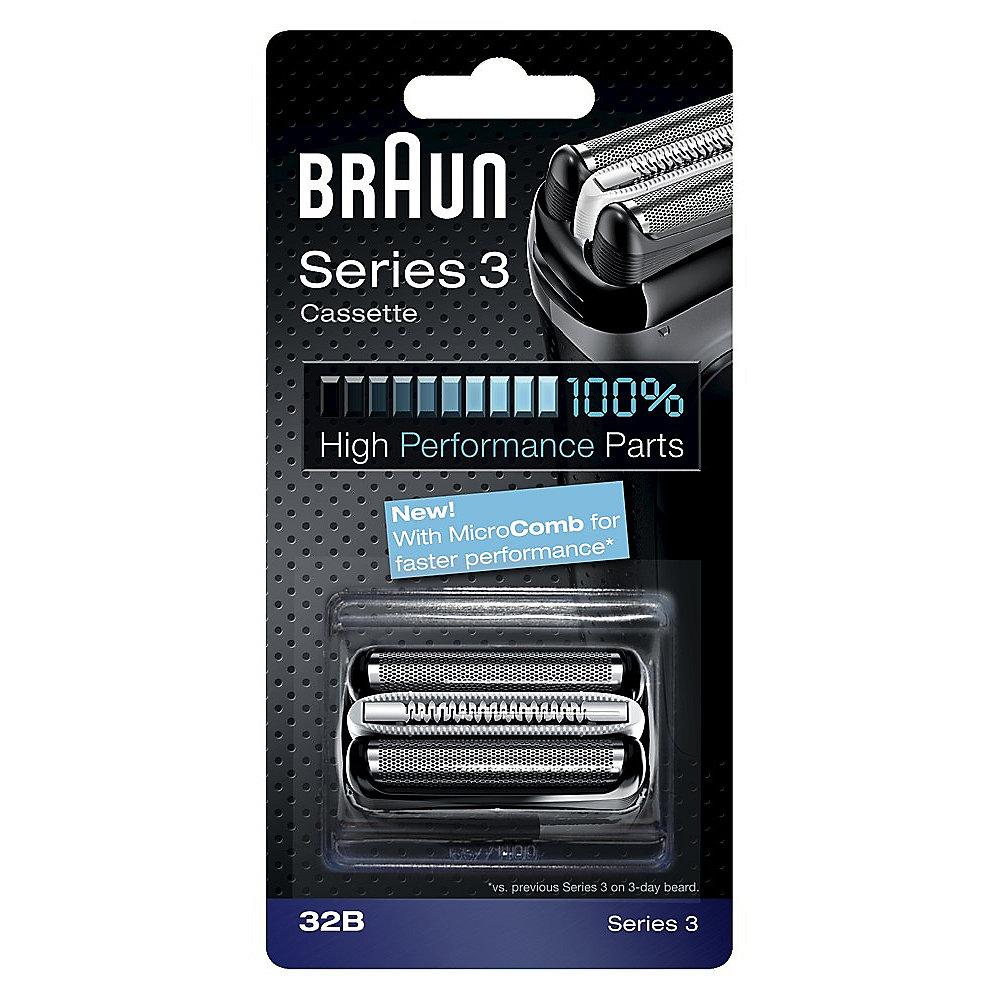 Braun Scherteile Kombipack Series 3 - 32B schwarz, Braun, Scherteile, Kombipack, Series, 3, 32B, schwarz