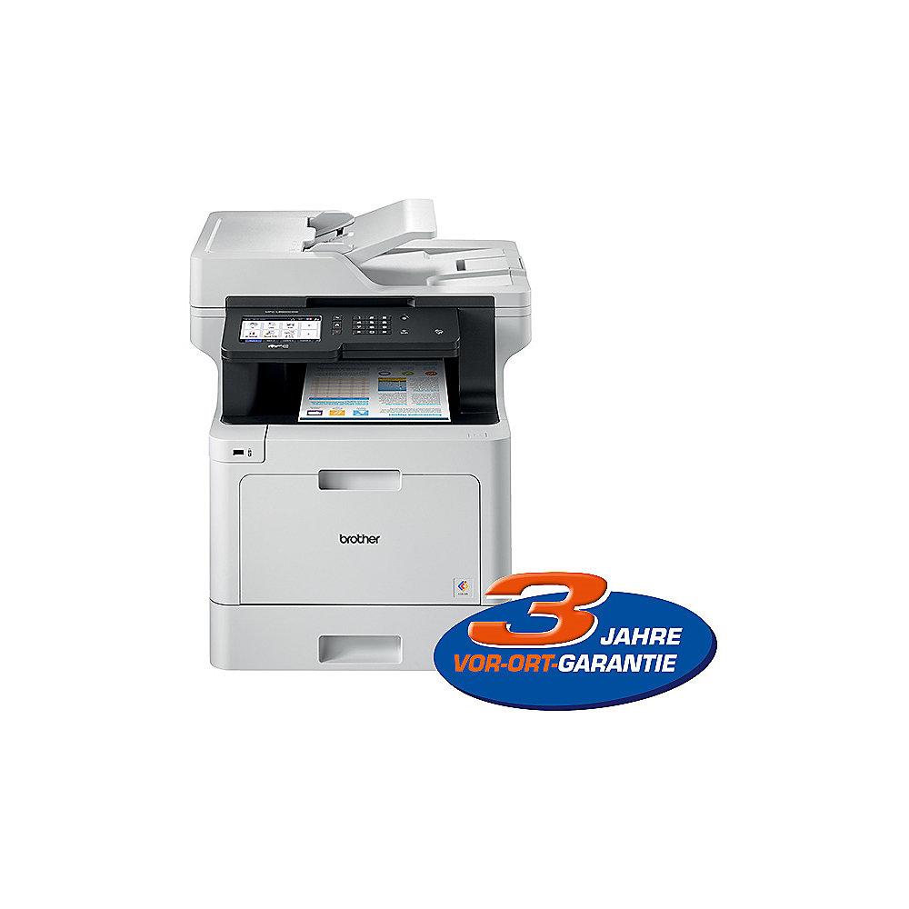 Brother MFC-L8900CDW Farblaser-Multifunktionsdrucker Scanner Kopierer Fax WLAN