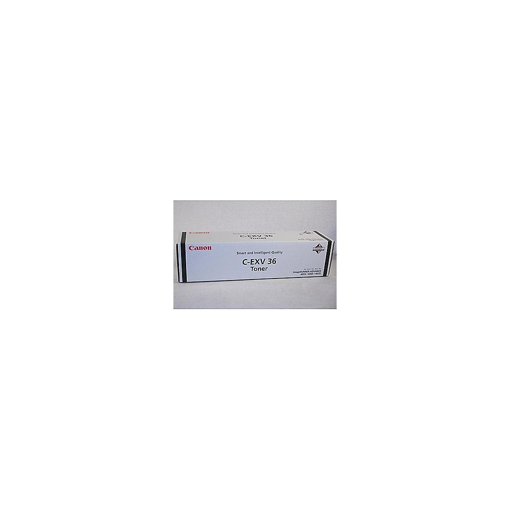 Canon 3766B002 C-EXV 36 Tonerpatrone schwarz