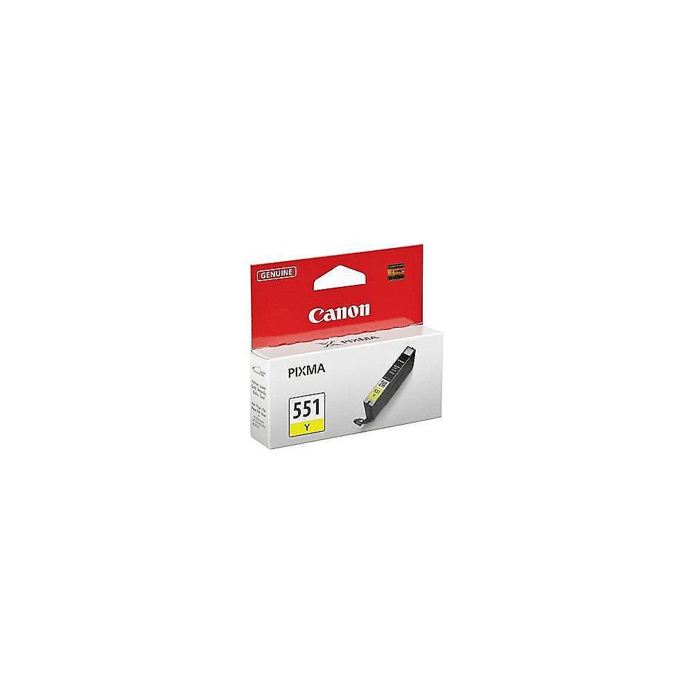 Canon 6511B001 Druckerpatrone Gelb CLI 551Y, Canon, 6511B001, Druckerpatrone, Gelb, CLI, 551Y