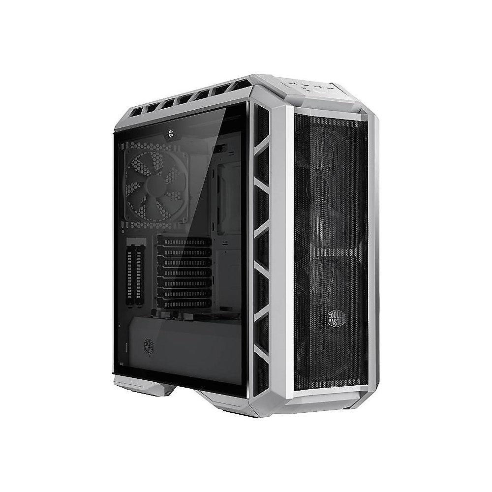 Cooler Master MasterCase H500P Midi Tower Gehäuse Weiß mit TG Seitenfenster