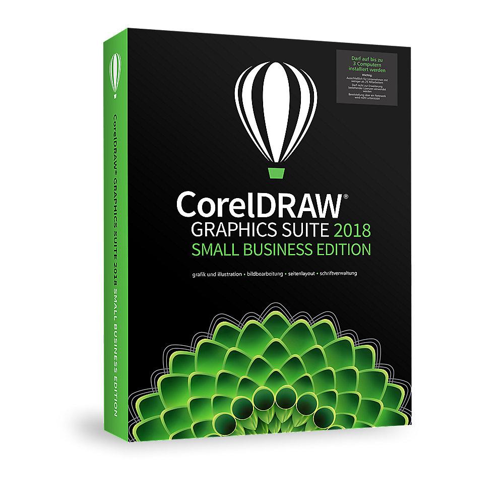 Corel CorelDRAW Graphics Suite 2018 Small Business Edition - 3 User Box-Pack