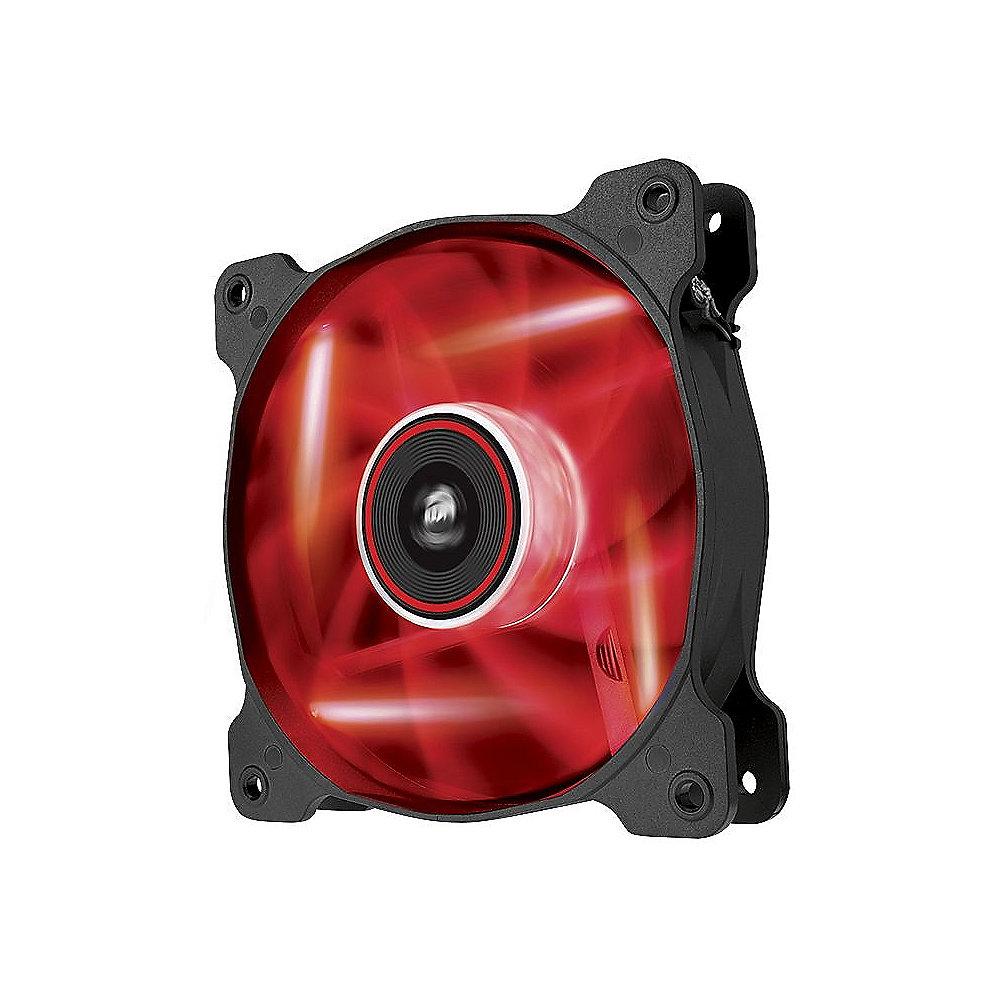 Corsair Air Series AF140 LED Red Quiet Edition Lüfter 140x140x25mm