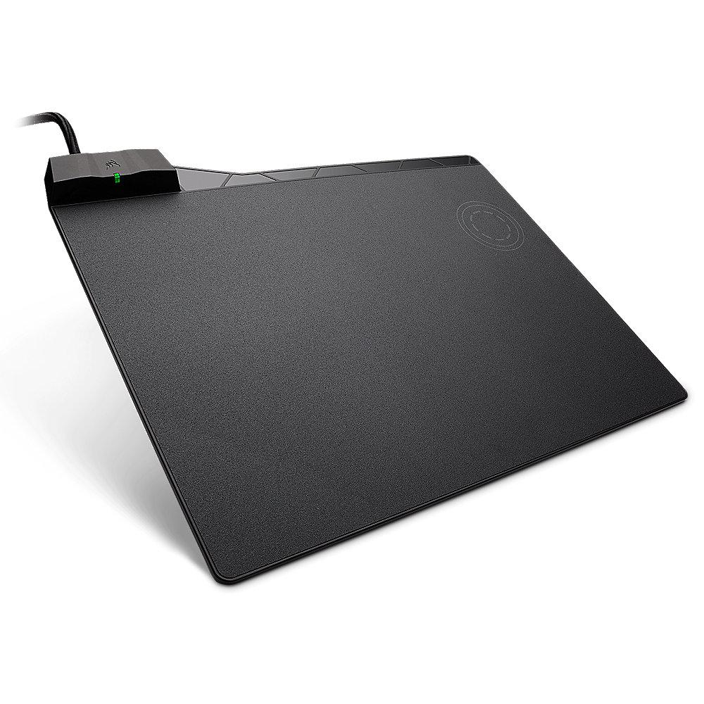 Corsair Gaming Mauspad MM1000 Qi Wireless Charging 350mm x 260mm schwarz, Corsair, Gaming, Mauspad, MM1000, Qi, Wireless, Charging, 350mm, x, 260mm, schwarz