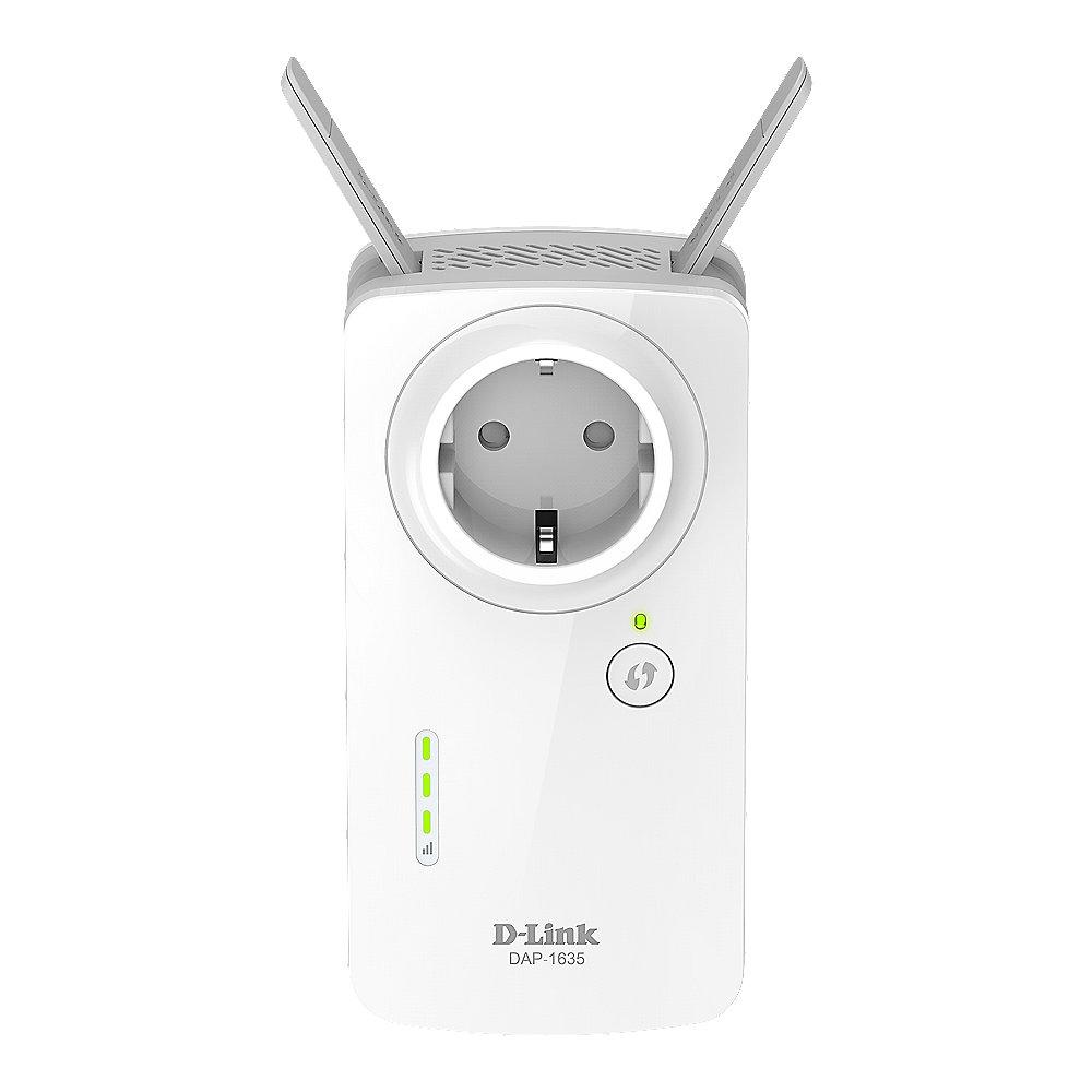 D-Link DAP-1635 WLAN AC1200 Range Extender / Repeater Schutzkontakt