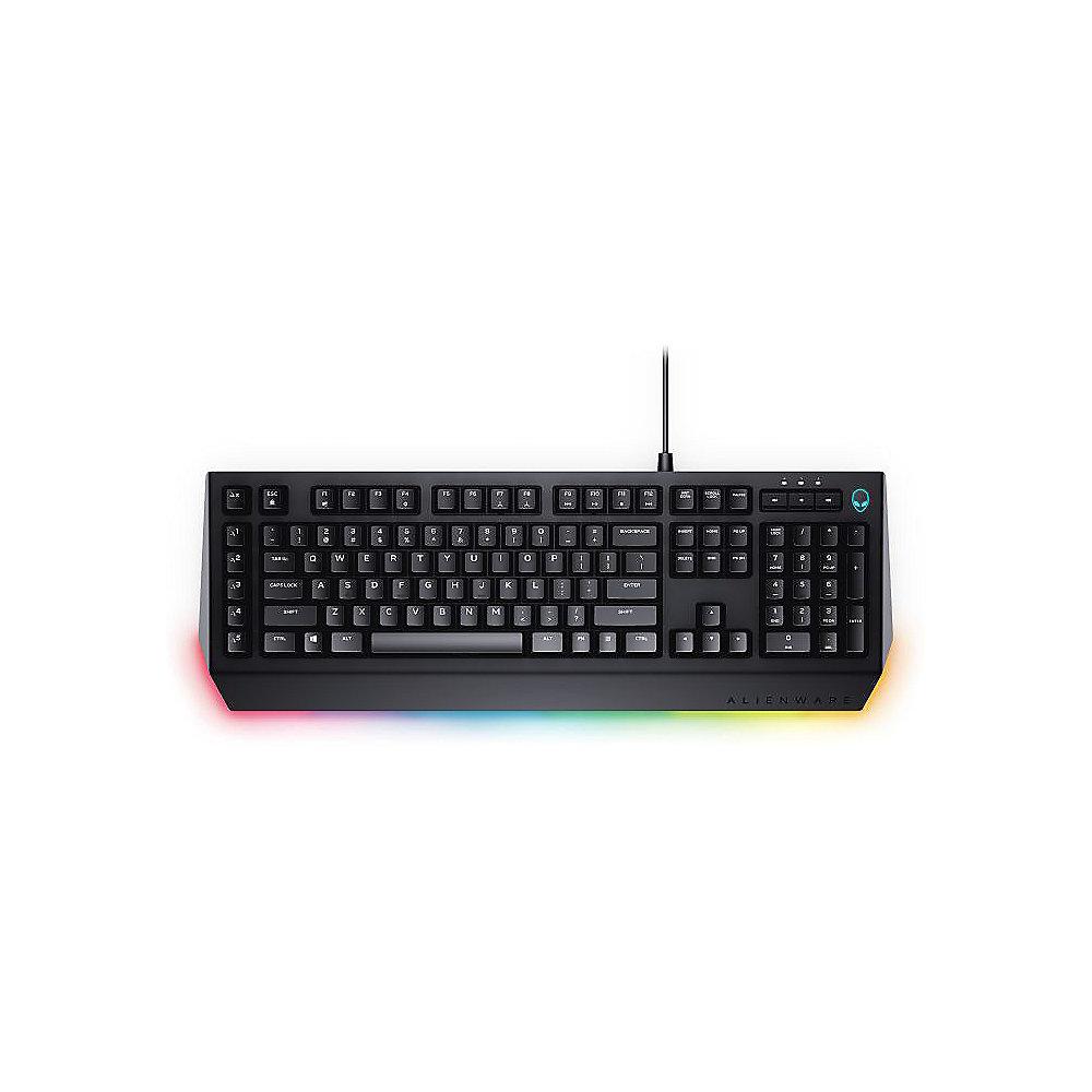 DELL Alienware Advanced Gaming Tastatur AW568 RGB LED schwarz